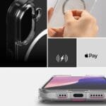 Ringke Fusion Magnetic MagSafe Matte Clear Kryt iPhone 16