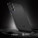 Spigen Essential Sandblast Matte Black Kryt Samsung Galaxy M35