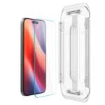 Spigen Glas.Tr ”Ez Fit” 2-Pack Clear iPhone 16 Pro