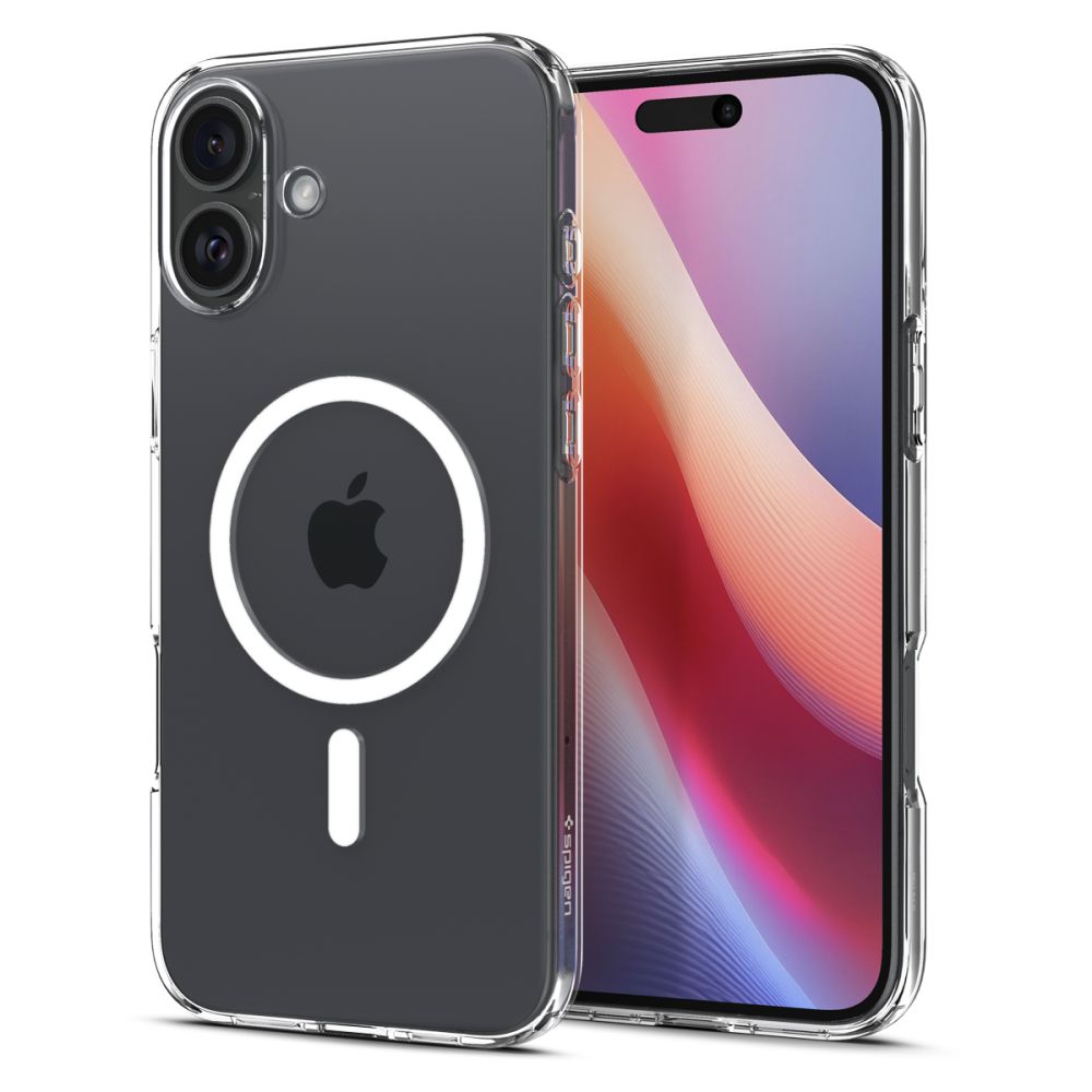 Spigen Liquid Crystal Mag MagSafe Clear Kryt iPhone 16