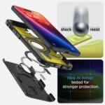Spigen Tough Armor Mag MagSafe Black Kryt iPhone 16