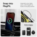 Spigen Tough Armor Mag MagSafe Black Kryt iPhone 16 Pro