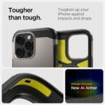 Spigen Tough Armor Mag MagSafe Gunmetal Kryt iPhone 16 Pro