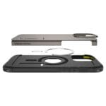 Spigen Tough Armor Mag MagSafe Gunmetal Kryt iPhone 16 Pro Max