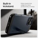 Spigen Tough Armor Mag MagSafe Metal Slate Kryt iPhone 16 Pro Max