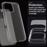 Spigen Ultra Hybrid Frost Clear Kryt iPhone 16 Pro