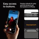 Spigen Ultra Hybrid Mag MagSafe Frost Clear Kryt iPhone 16 Pro
