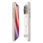Spigen Ultra Hybrid Mag MagSafe Frost Natural Titanium Kryt iPhone 16 Pro Max