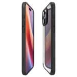 Spigen Ultra Hybrid Matte Black Kryt iPhone 16 Pro