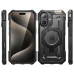 Supcase Ub Grip Mag MagSafe Black Kryt iPhone 16