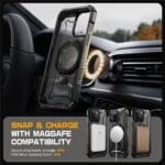 Supcase Ub Grip Mag MagSafe Black Kryt iPhone 16 Pro Max