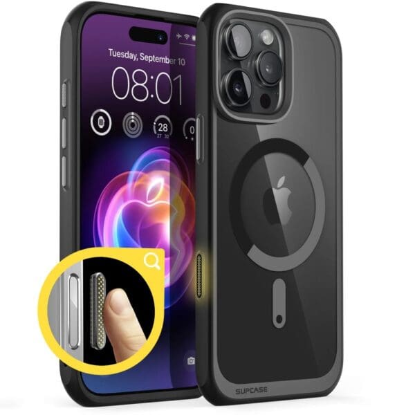 Supcase Ub Mag MagSafe Black Kryt iPhone 16 Pro Max
