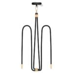 Tech-Protect C2S Rope Crossbody Strap Black/Gold