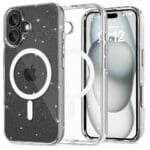 Tech-Protect Flexair Hybrid MagSafe Glitter Kryt iPhone 16