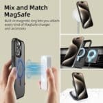 Tech-Protect Magedge MagSafe Matte Black/Gunmetal Kryt iPhone 16 Pro