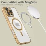 Tech-Protect Magflex MagSafe Shiny Gold Kryt iPhone 16 Pro Max