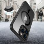 Tech-Protect Magmat MagSafe Black/Clear Kryt iPhone 16 Pro Max