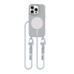 Tech-Protect Magnecklace MagSafe Crayon Grey Kryt iPhone 15 Pro