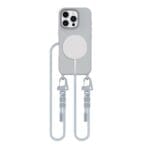 Tech-Protect Magnecklace MagSafe Crayon Grey Kryt iPhone 16 Pro
