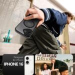 Tech-Protect Magring MagSafe Matte Black Kryt iPhone 16