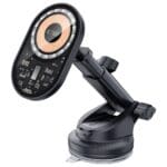 Tech-Protect Mm15W-V6 Magnetic MagSafe Dashboard & Vent Car Mount Wireless Charger 15W Black