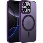 Frosted Magsafe BHcase Dark Purple Kryt iPhone 16 Pro