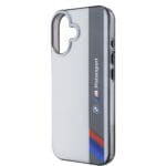 BMW IML Motorsport Vertical Stripe Grey Kryt iPhone 16 Plus