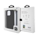 BMW Leather Signature and Strap Black Kryt iPhone 16 Pro