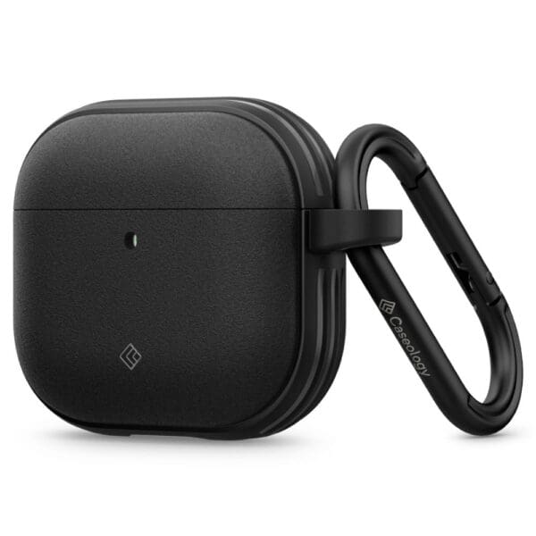 Caseology Vault Matte Black Kryt AirPods 4