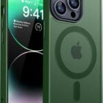 Frosted Magsafe BHcase Dark Green Kryt iPhone 13 Pro