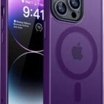 Frosted Magsafe BHcase Dark Purple Kryt iPhone 13 Pro