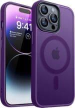 Frosted Magsafe BHcase Dark Purple Kryt iPhone 13 Pro