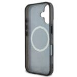 Guess IML 4G Peony MagSafe Black Kryt iPhone 16