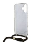 Guess IML 4G Printed Crossbody Brown Kryt iPhone 16