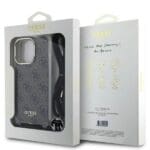 Guess IML 4G Printed Crossbody Brown Kryt iPhone 16 Pro Max