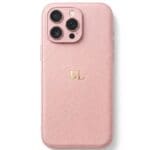 BHcase Camera Leather Monogram Baby Blue Kryt iPhone 16 Pro