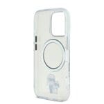 Karl Lagerfeld IML Karl and Choupette MagSafe Transparent Kryt iPhone 16 Pro