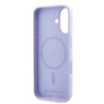 Karl Lagerfeld Liquid Silicone Karl and Choupette MagSafe Purple Kryt iPhone 16