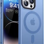 Frosted Magsafe BHcase Grey Blue Kryt iPhone 13 Pro