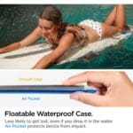 Spigen A621 Universal Waterproof Case & Waist Bag Black