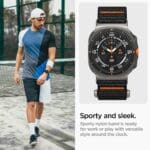 Spigen Durapro Flex Samsung Galaxy Watch Ultra (47 mm) Black