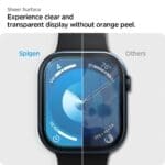 Spigen Elite Shield ”Ez Fit” 2-Pack Apple Watch 10 (42 mm) Clear