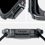 Spigen Rugged Armor Apple Watch 10 (46 mm) Dark Grey