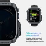 Spigen Rugged Armor Apple Watch 10 (46 mm) Dark Grey