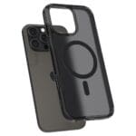 Spigen Ultra Hybrid ”T” Mag MagSafe Frost Black Kryt iPhone 16 Pro Max
