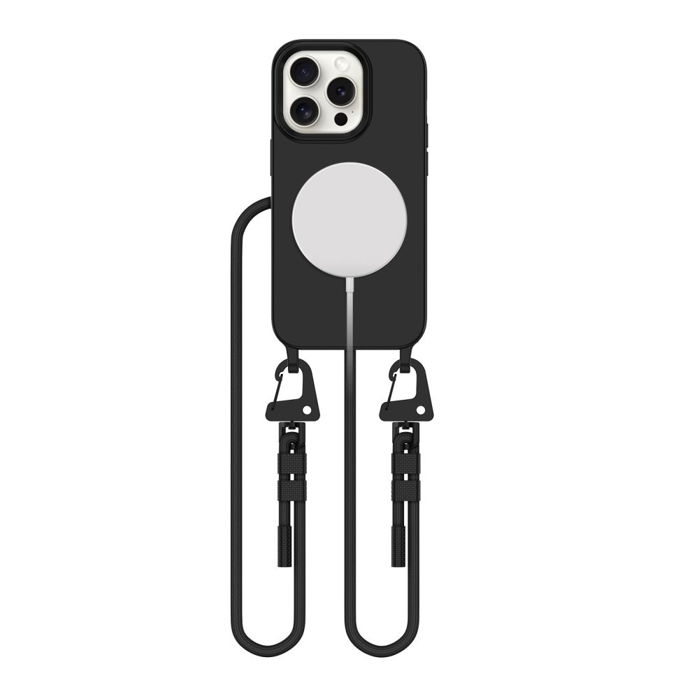 Tech-Protect Magnecklace MagSafe Black Kryt iPhone 15 Pro