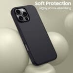 Tech-Protect Silicone MagSafe Matte Black Kryt iPhone 16 Pro