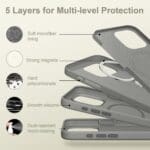 Tech-Protect Silicone MagSafe Matte Clay Kryt iPhone 16 Pro Max