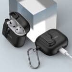 Tech-Protect Slim Hook Black Kryt AirPods 4