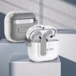 Tech-Protect Slim Hook White Kryt AirPods 4